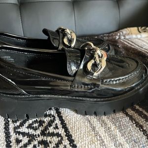 H&m chunky platform loafers
